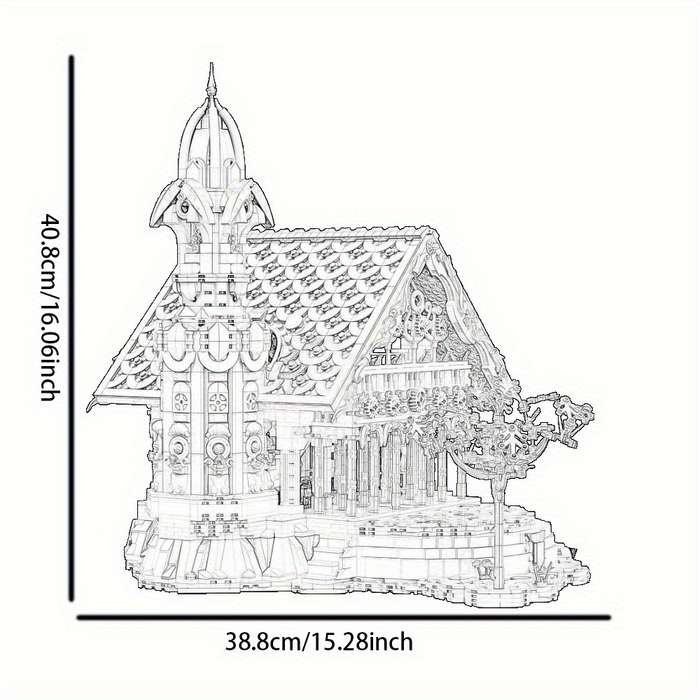 Building Toy Architectural Model Toy Set Model Bk 33237