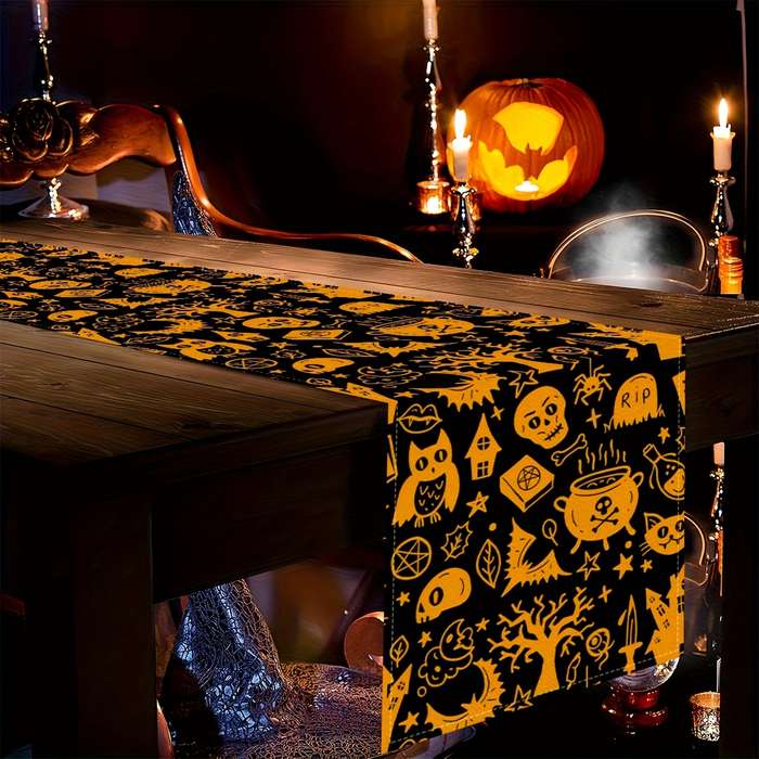 Halloween tablecloth decoration size 33x274cm