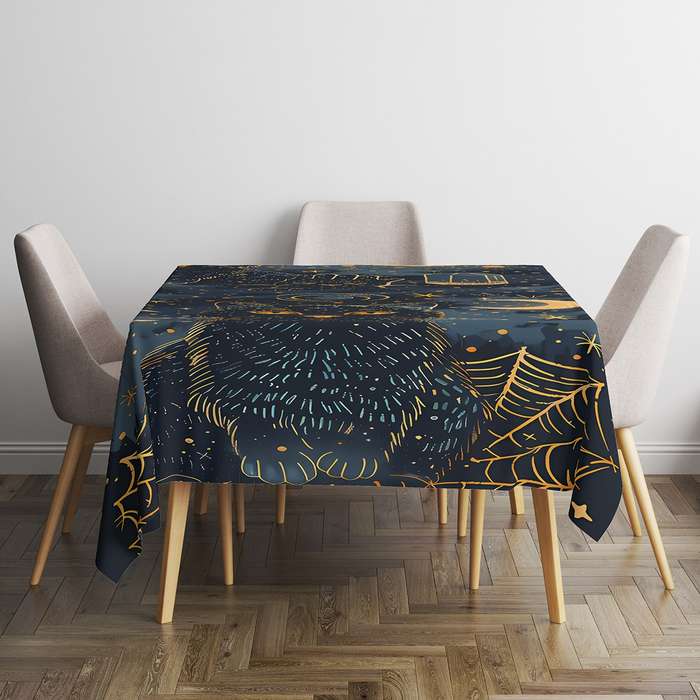 Halloween tablecloth decoration size 140cm x 180cm or 55.12in x 70.87in