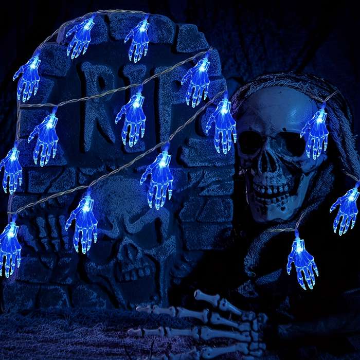 Halloween Decorations Color Green Light Quantity 20 Leds