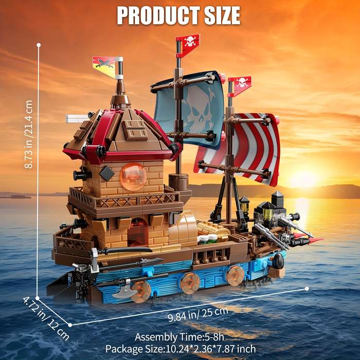 3D Jigsaw Puzzle Model Ship