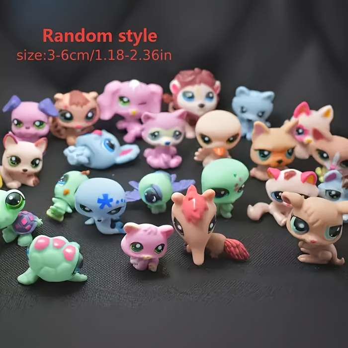 Toy Dolls color Polychrome Style 4pcs Mix