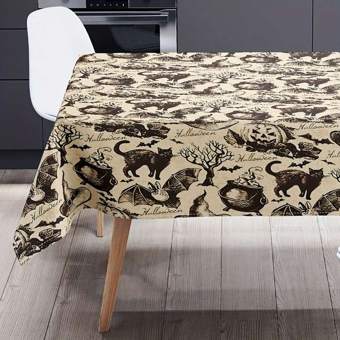 Halloween tablecloth decoration size 152.4x152.4 cm Round