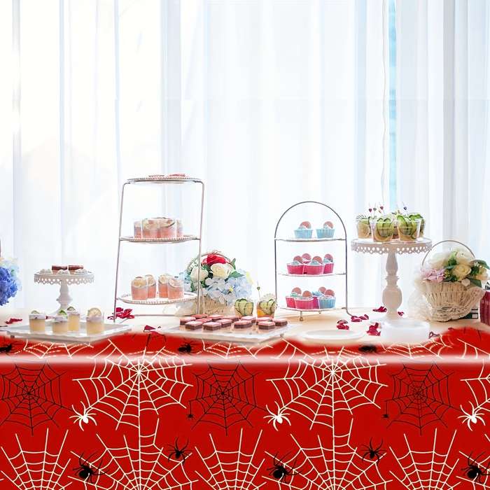 Halloween tablecloth decoration color 2 Red