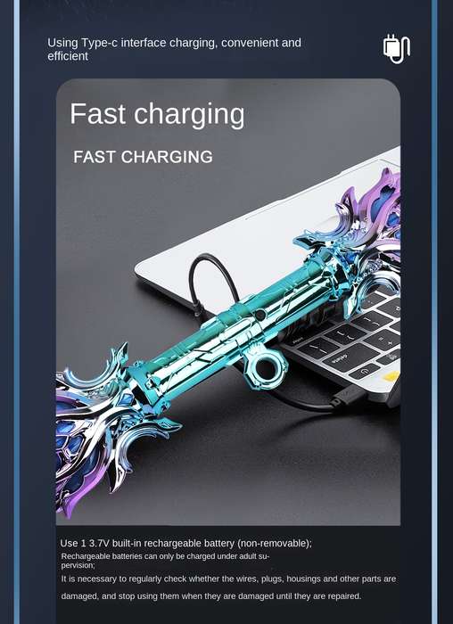 Toy Weapons Color Ice Purple