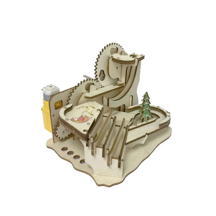Building Toy Architectural Model Toy Set Model Christmas Wonderland