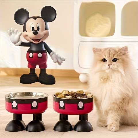 Pet Supplies Style Disney Mickey Pet Feeding Bowl