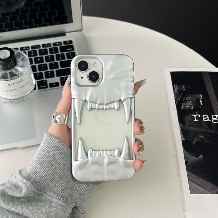 1Pc Black For iPhone 15 Phone Case Phone Cover