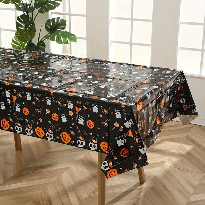 Halloween tablecloth decoration Style Skeleton