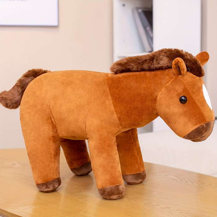 Toy Dolls color Chocolate Sitting Horse size Small 60cm 0.48 Kg