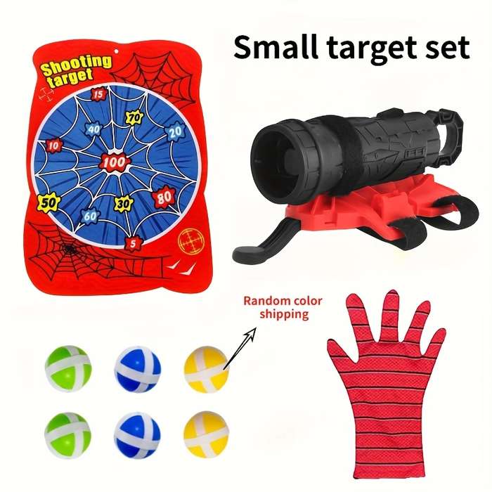 Toy Weapons Items Launcher Add 6 Ball Add Small Target Add Gloves