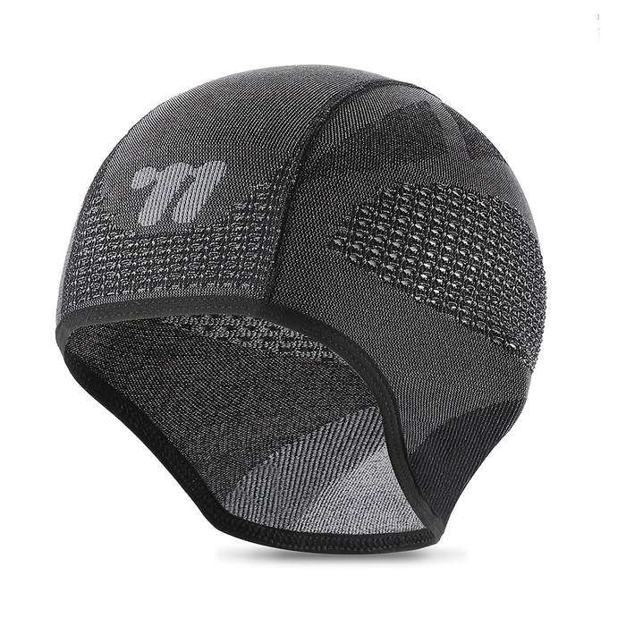 1pc WEST BIKING Men's Breathable Mesh Skull Cap with Ear Flaps Cooling Helmet Liner for Cycling