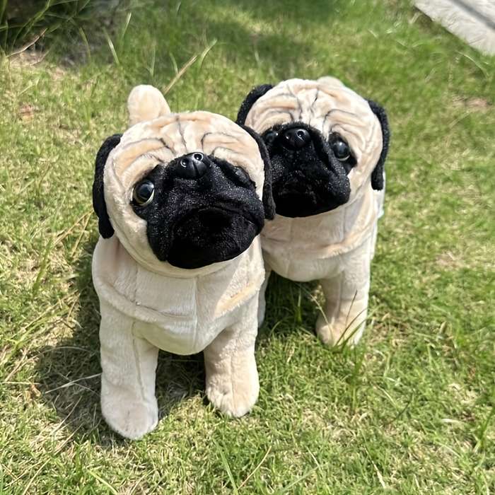 Toy Doll Model Pug Dog