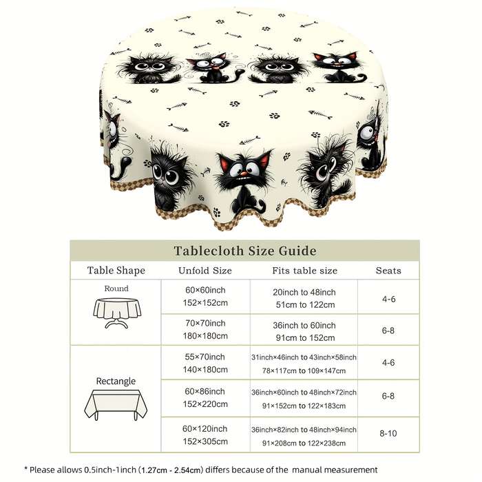 Halloween tablecloth decoration Model T070 size 60 x 120in 152 x 305cm