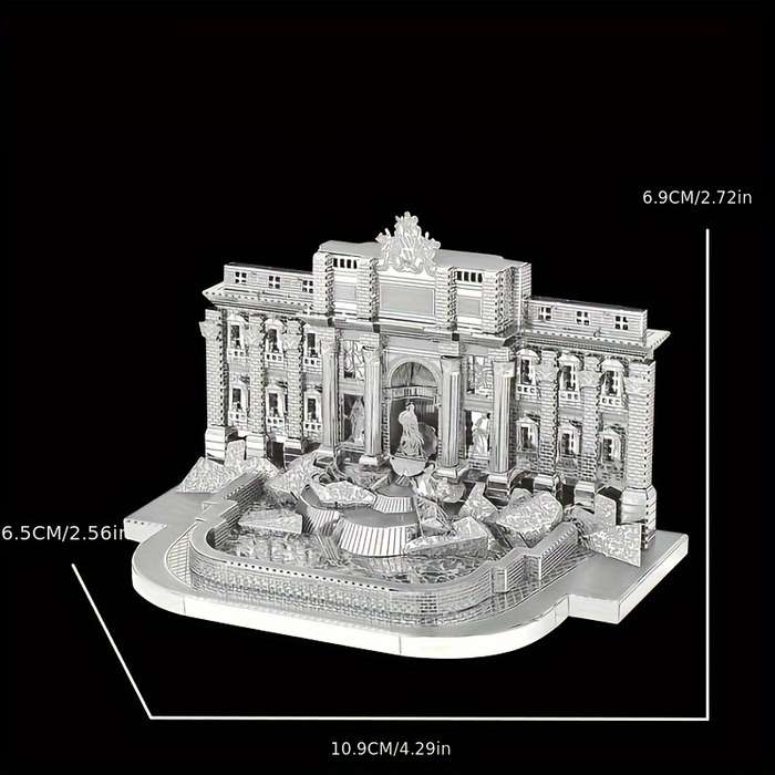 Building Toy Architectural Model Toy Set Items Rome Trevi Fountain