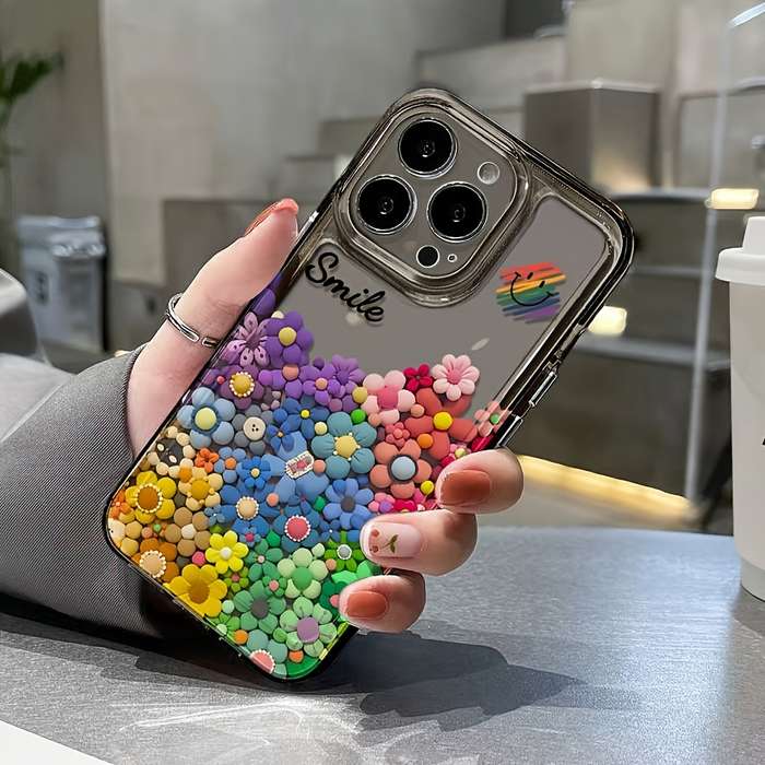 1Pc Transparent Black For iPhone 12 Mini Phone Case Phone Cover