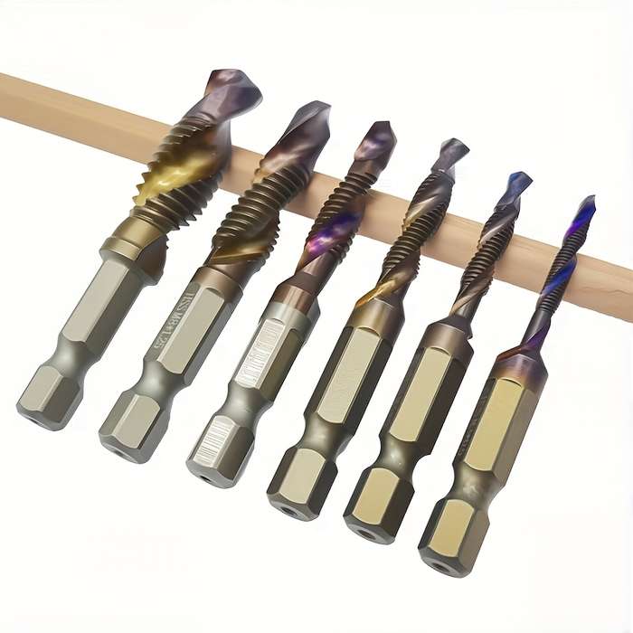 Screwdriver Bit Tool Set Color 6Pcs Purple