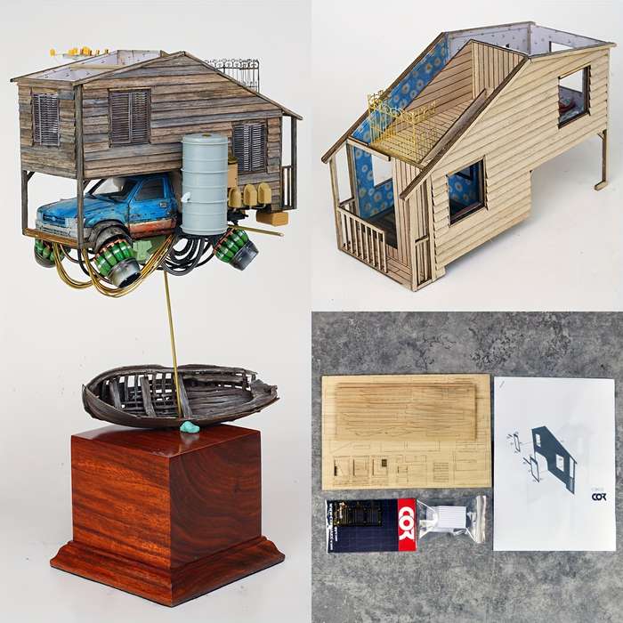 Building Toy Architectural Model Toy Set Quantity 1 Set