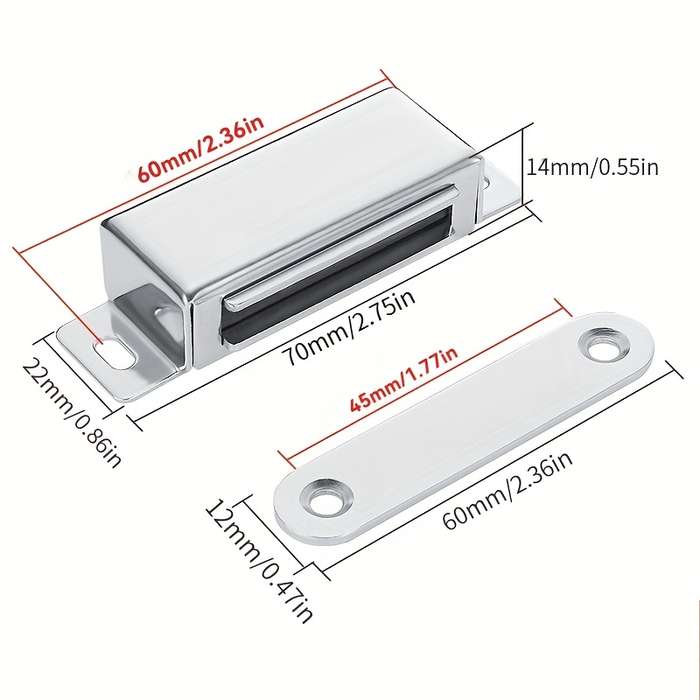 Lock Model 6Pcs Medium Plus 24 Screws