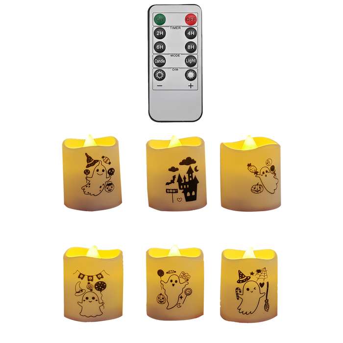 Halloween Decorations Quantity 12Pack With Remote Control