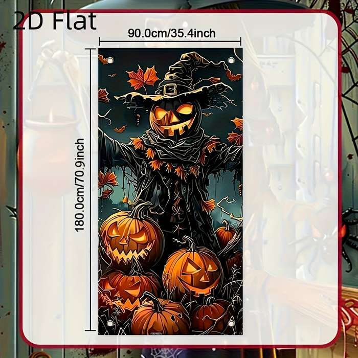 Halloween Decorations Size 0.9M X 1.8M