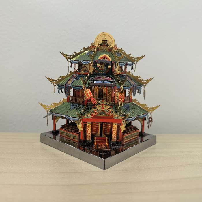 Building Toy Architectural Model Toy Set Items Antique Building  Yihong