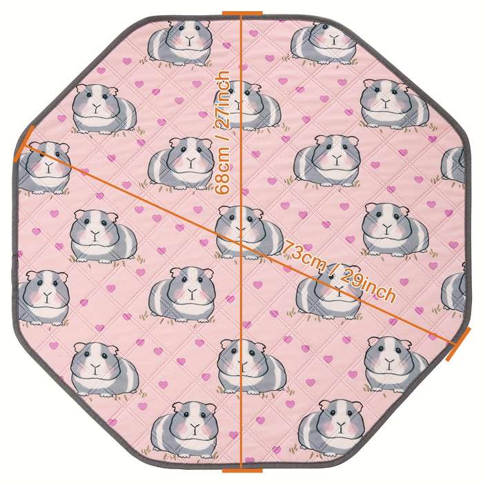 Pet supplies color Pink Print size  68x 73cm    27inx 29in