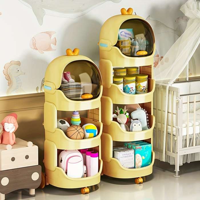 Storage And Organizationcolor White 3 Layers