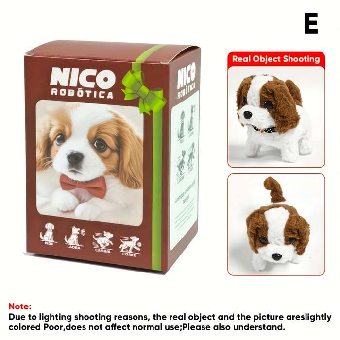 Toy Doll Color White First Generation Dog Size 16*16Cm 6.3Inch