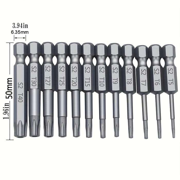 Screwdriver Bit Tool Set Style 11Pcs100Mm