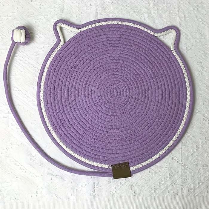 Pet Supplies Color Purple Toy Ball Integrated Mat