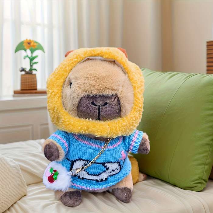Toy Doll Color Brown 10Pcs Plush Toys