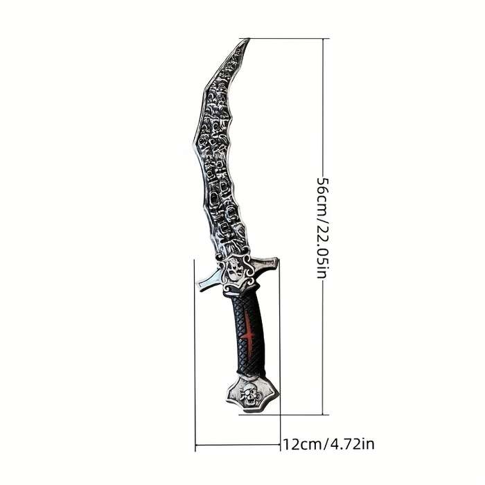 Toy Weapons Color Skull Knife Quantity 1Pc