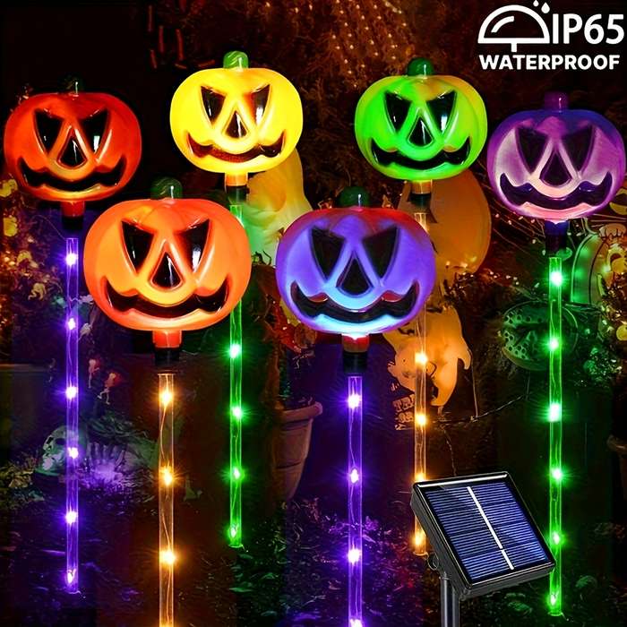 Halloween Decorations Color 6 Pack   Rgb