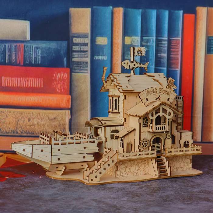 Building Toy Architectural Model Toy Set Items Pirate Ship