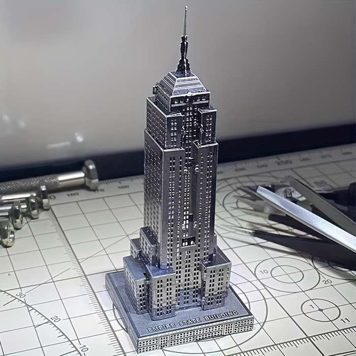 Building Toy Architectural Model Toy Set Items Empire State Building