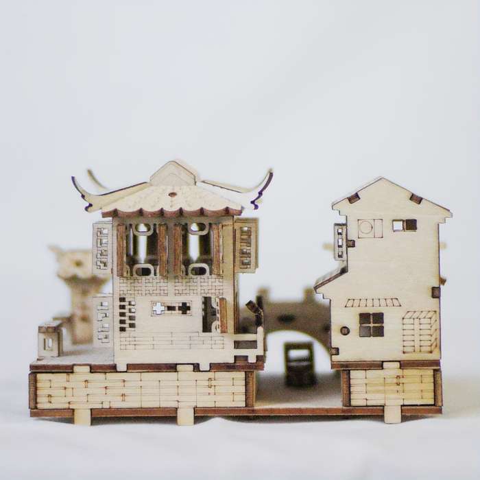 Building Toy Architectural Model Toy Set Quantity 1 Set