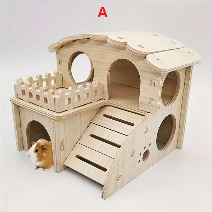 Pet supplies Model Wooden Bridge    B Quantity 1pc