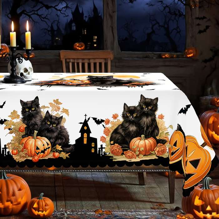Halloween tablecloth decoration size Rectangle 60x158in or 150x400cm