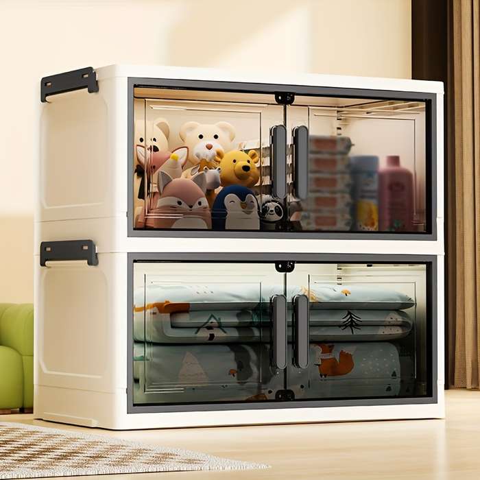 Storage And Organizationmodel 5 Layers   Width 38Cm 14.96In  Translucent Color   With Wheels  X  4