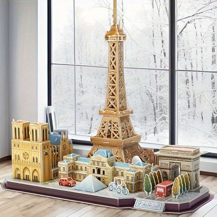 Building Toy Architectural Model Toy Set   Items City Paris