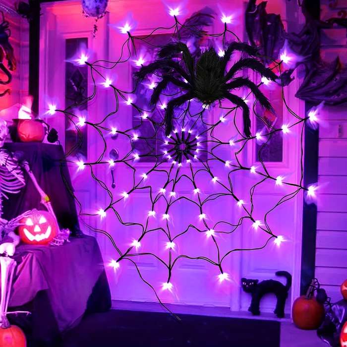 Halloween Decorations Color Purple