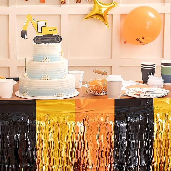 Halloween tablecloth decoration