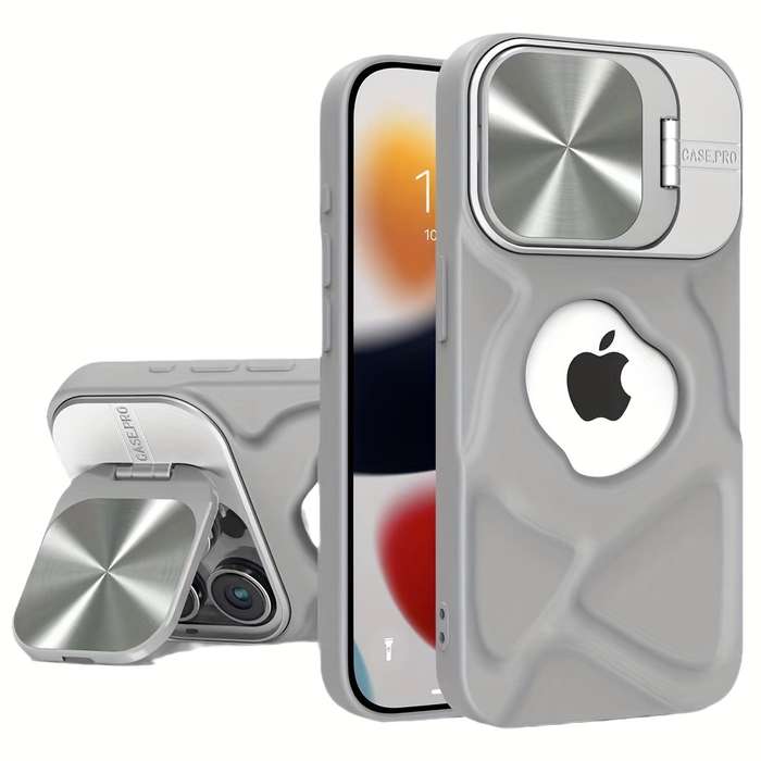 1Pc Grey For iPhone 15 Pro Max Durable And Child Friendly Phone Case