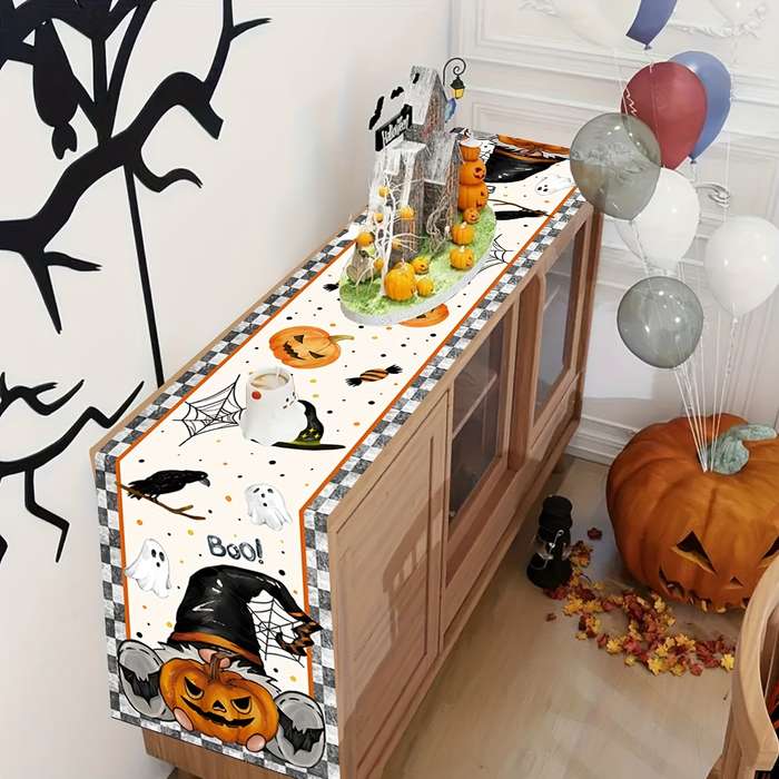 Halloween tablecloth decoration size 35 x 180cm