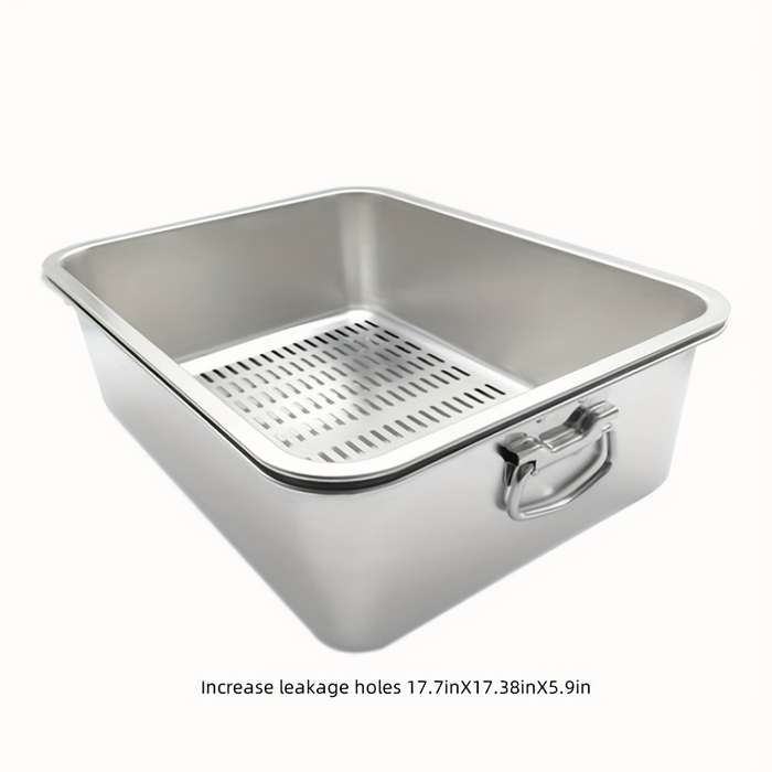 Pet supplies Style Enlarged Drain Hole 44.96cm X 44.15cm X 14.99cm