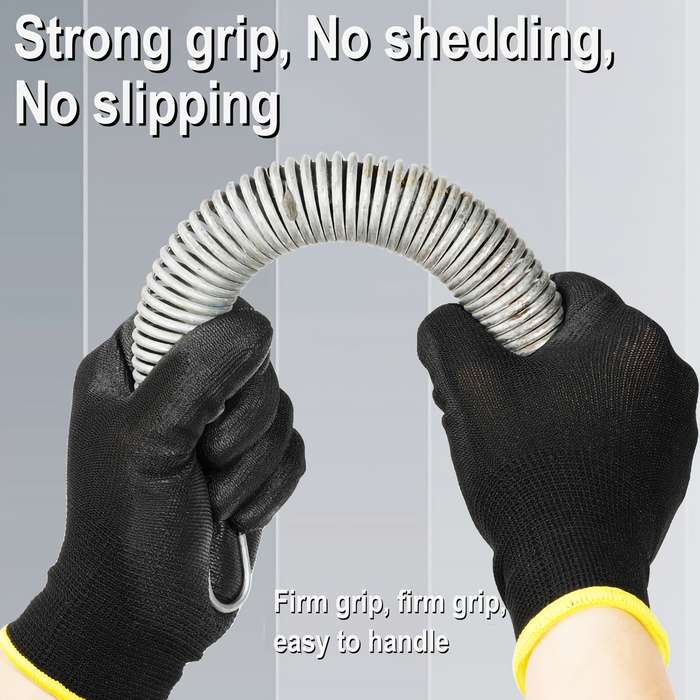 Work Gloves Items Upgraded Thickened Black Gloves S