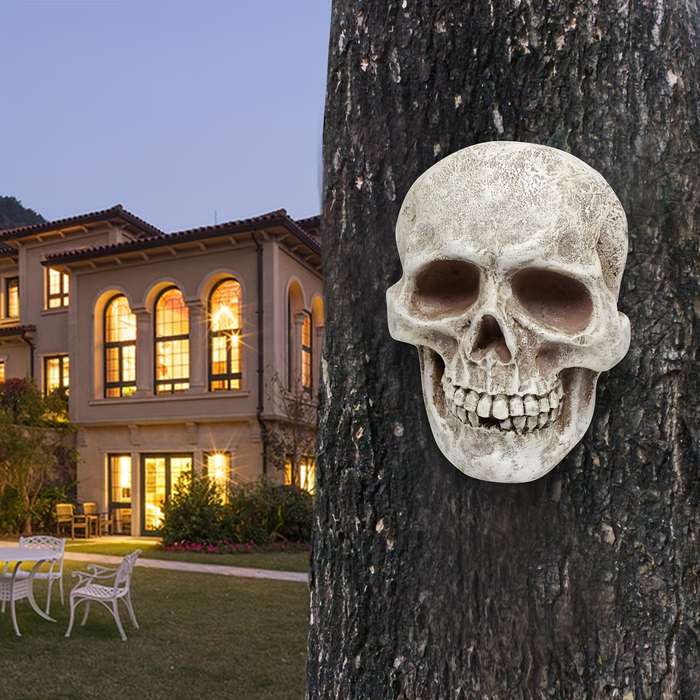 Halloween Decorations Color Front Skull