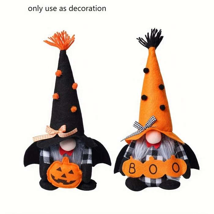 Halloween Decorations Model 2Pcs Halloween Bat Goblins