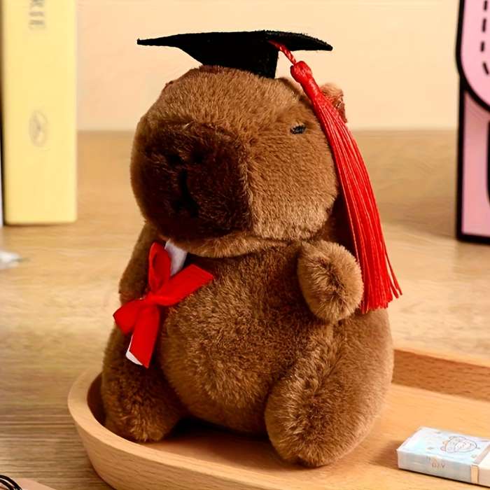 Toy Dolls color Dark Brown Style Doctor Capybara